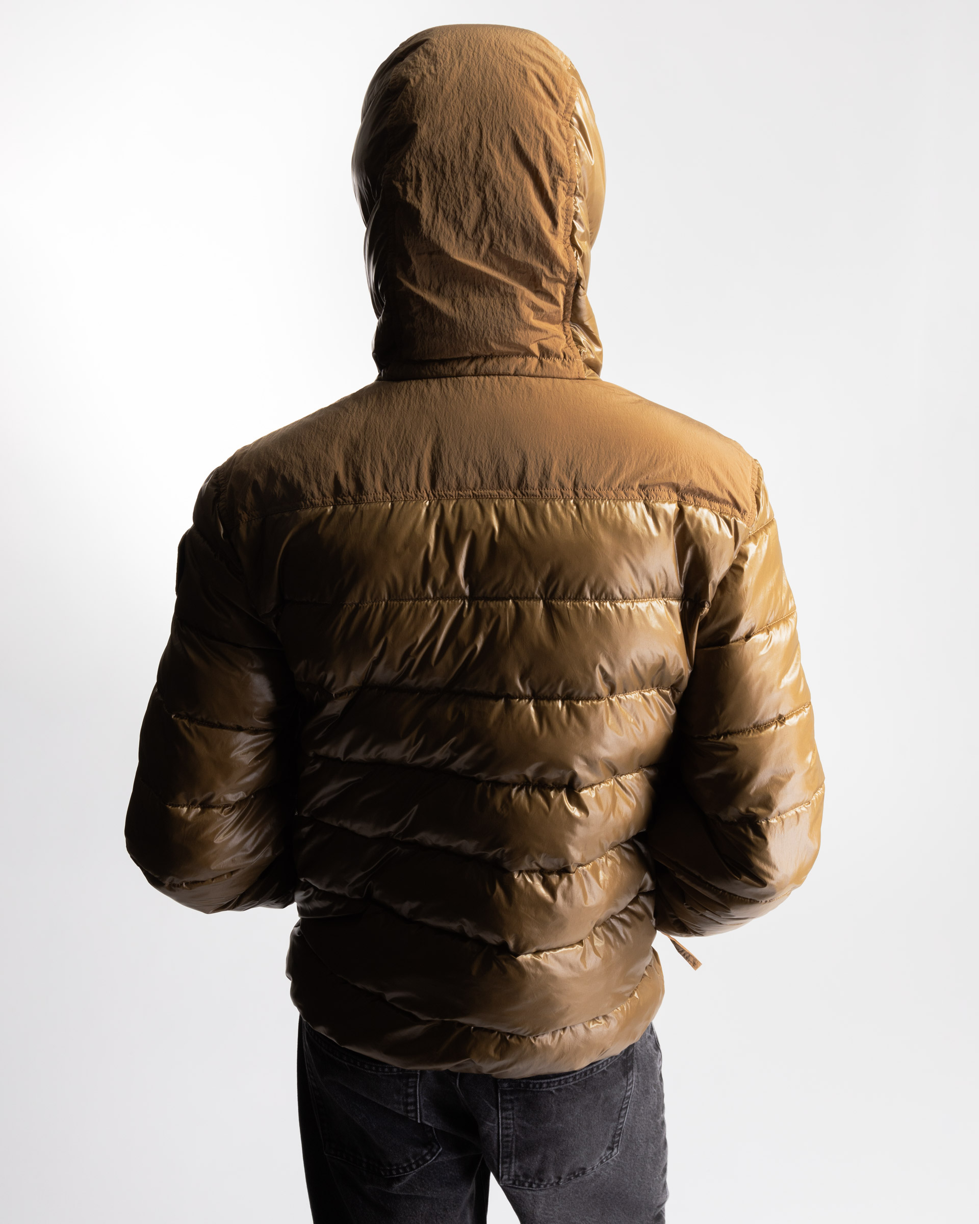 Blauer Puffer jacket