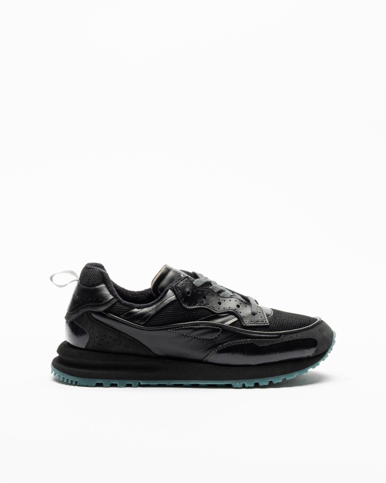 Hidnander Threedome Zero Black Sneakers - 56-MS230D-01 | PROF