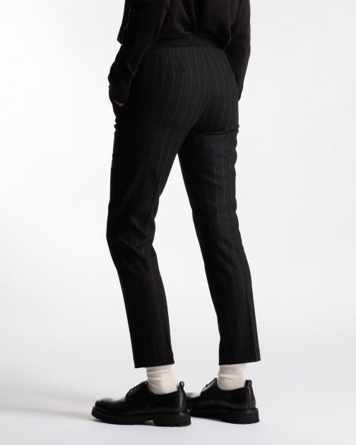 Calças clássicas Versace Jeans Couture 75GAA122 Preto - 492-75A122