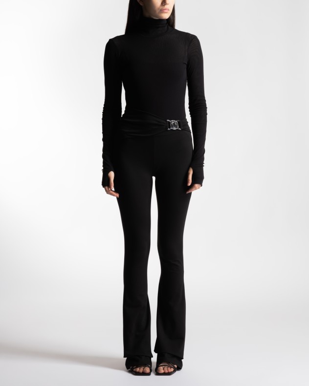Vloeiende broek Versace Jeans Couture