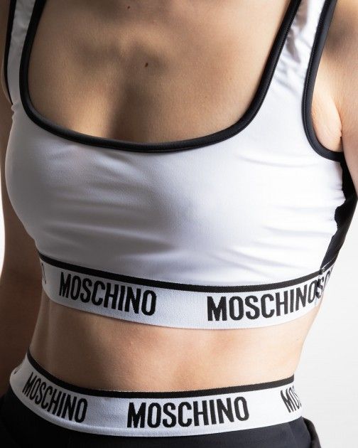 Top Moschino Underwear V6 A0801 Branco - 54-A0801-26