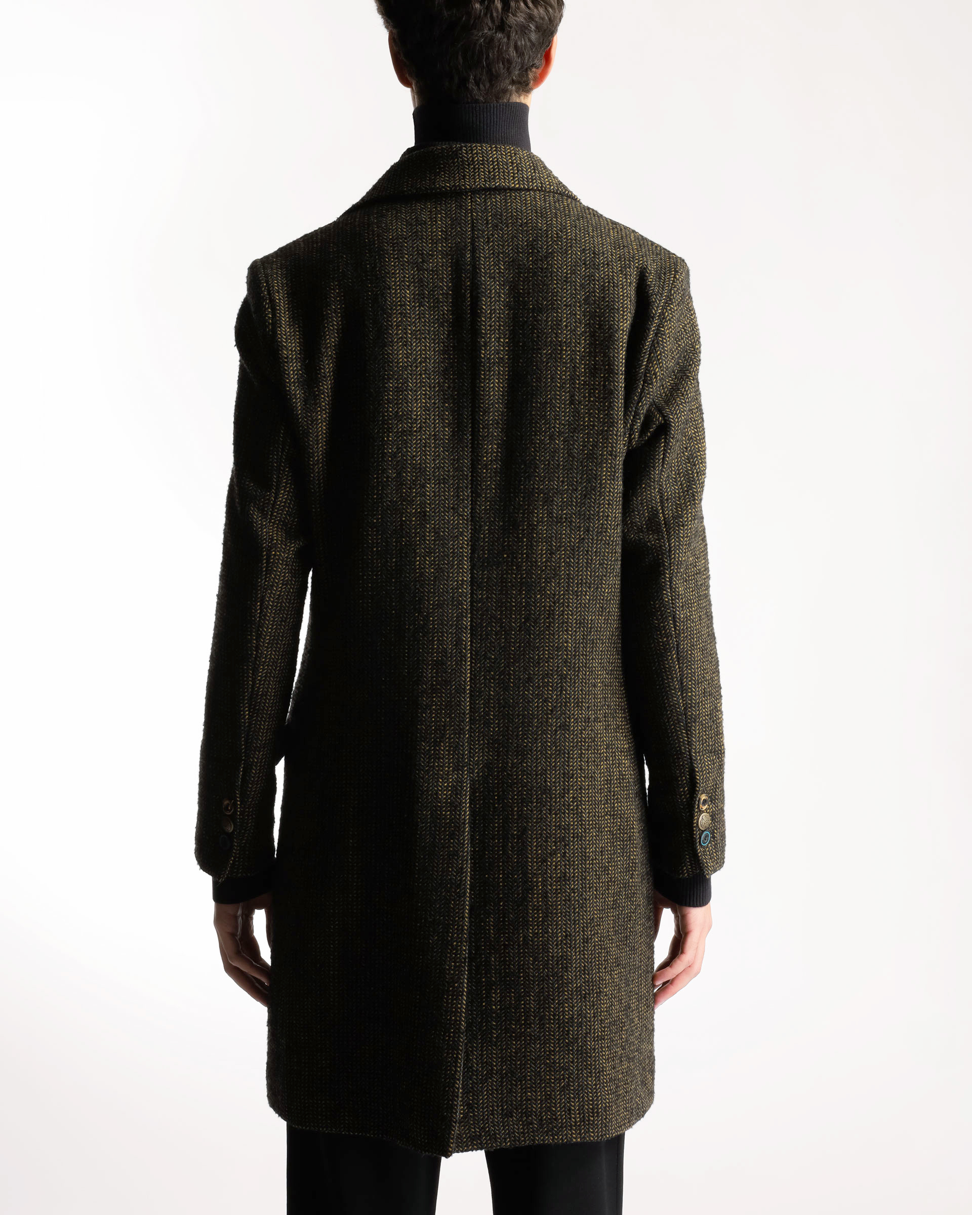 BOB FLAME 129 Black Long Jacket 74-FLAM129-01 PROF