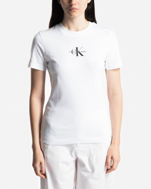 T-Shirt Calvin Klein Jeans J20J221426 Weiss - 182-221426-00 | PROF Online  Store