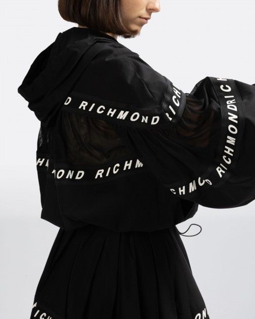 John Richmond X Hooded jacket