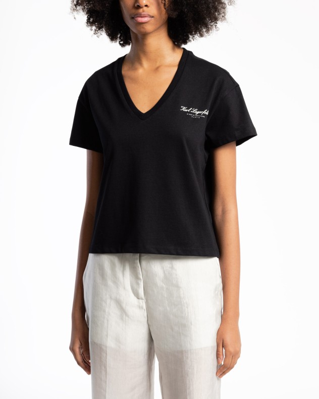 T-shirt Cropped Karl Lagerfeld