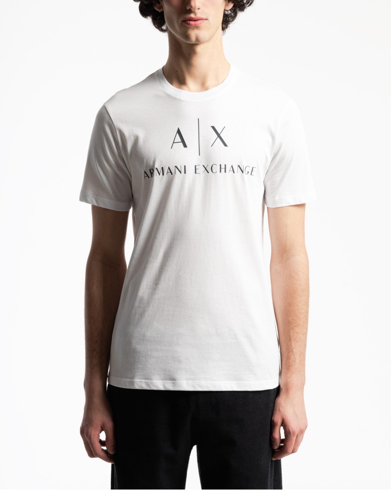 Tシャツ・カットソー ARMANI EXCHANGE Men T-shirt White 8NZTCDZ8H4Z 1100 ARMANI EXCHANGE アルマーニ エクスチェンジ Tシャツ メンズ