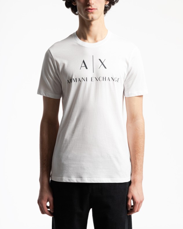 Tシャツ・カットソー NEW  Armani Exchange  6LZTFG-ZJBVZ White A