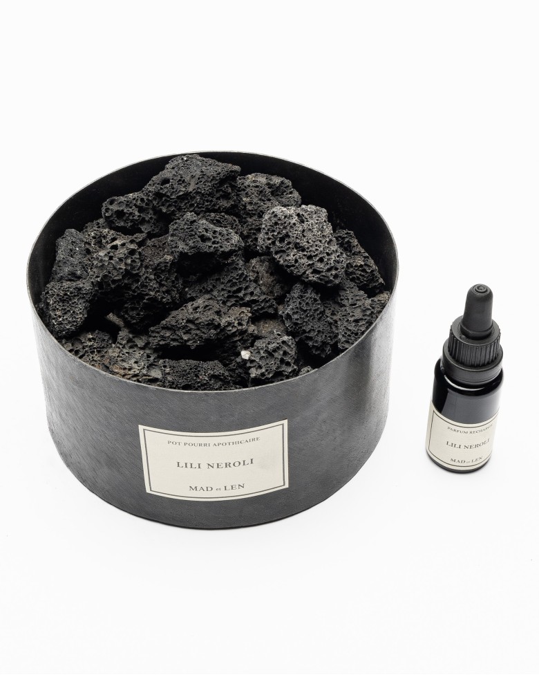 Mad et Len Pot Pourri Apothicaire Lili Neroli Black Diffuser