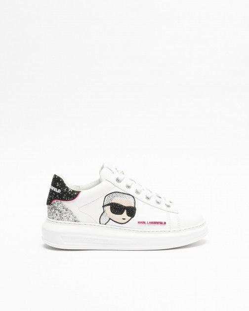 Baskettes blanches Karl Lagerfeld