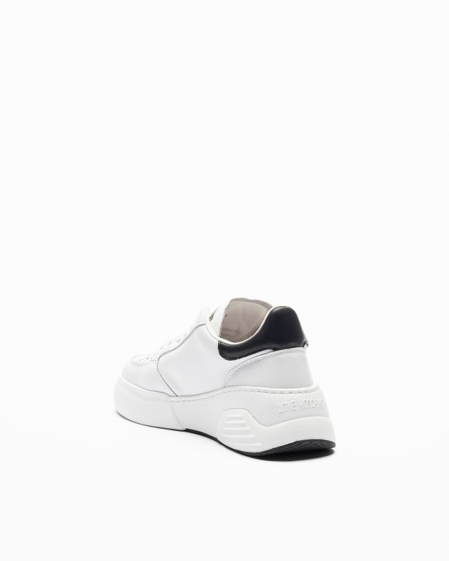 Sneakers Love Moschino Bold Love Donna - Bianco E Nero | Collezione Primavera Estate 2024 - Foto 2