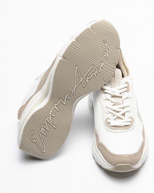 Sneakers bianche Emporio Armani