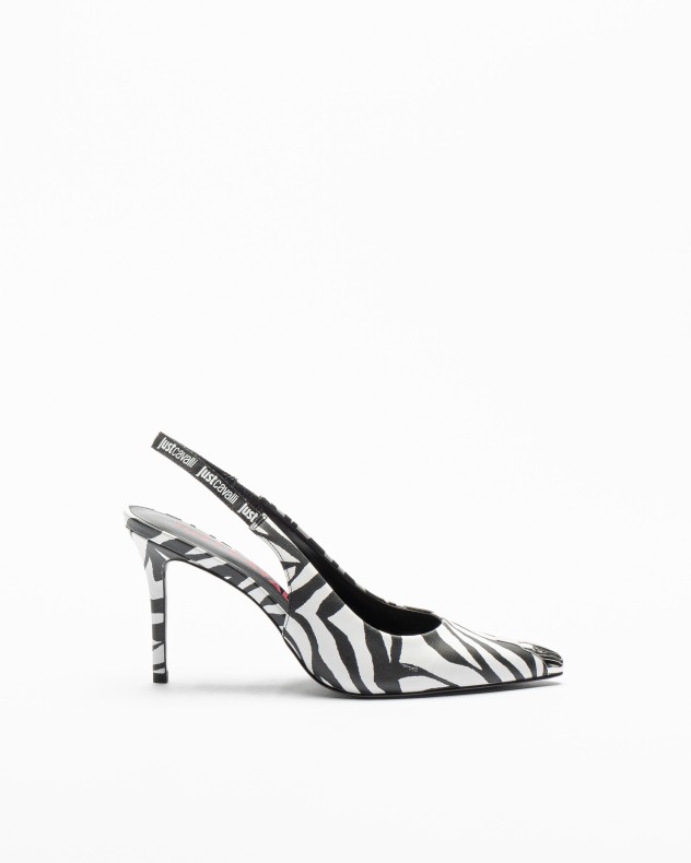 Sapato aberto atrs Just Cavalli