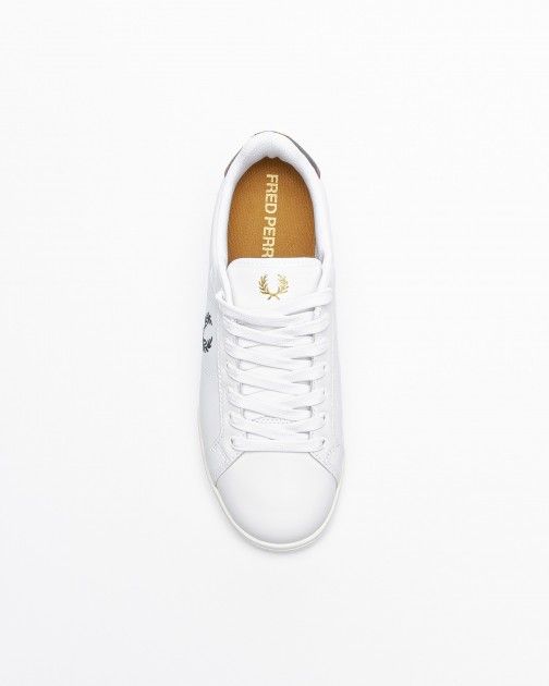 Weie Sneakers Fred Perry