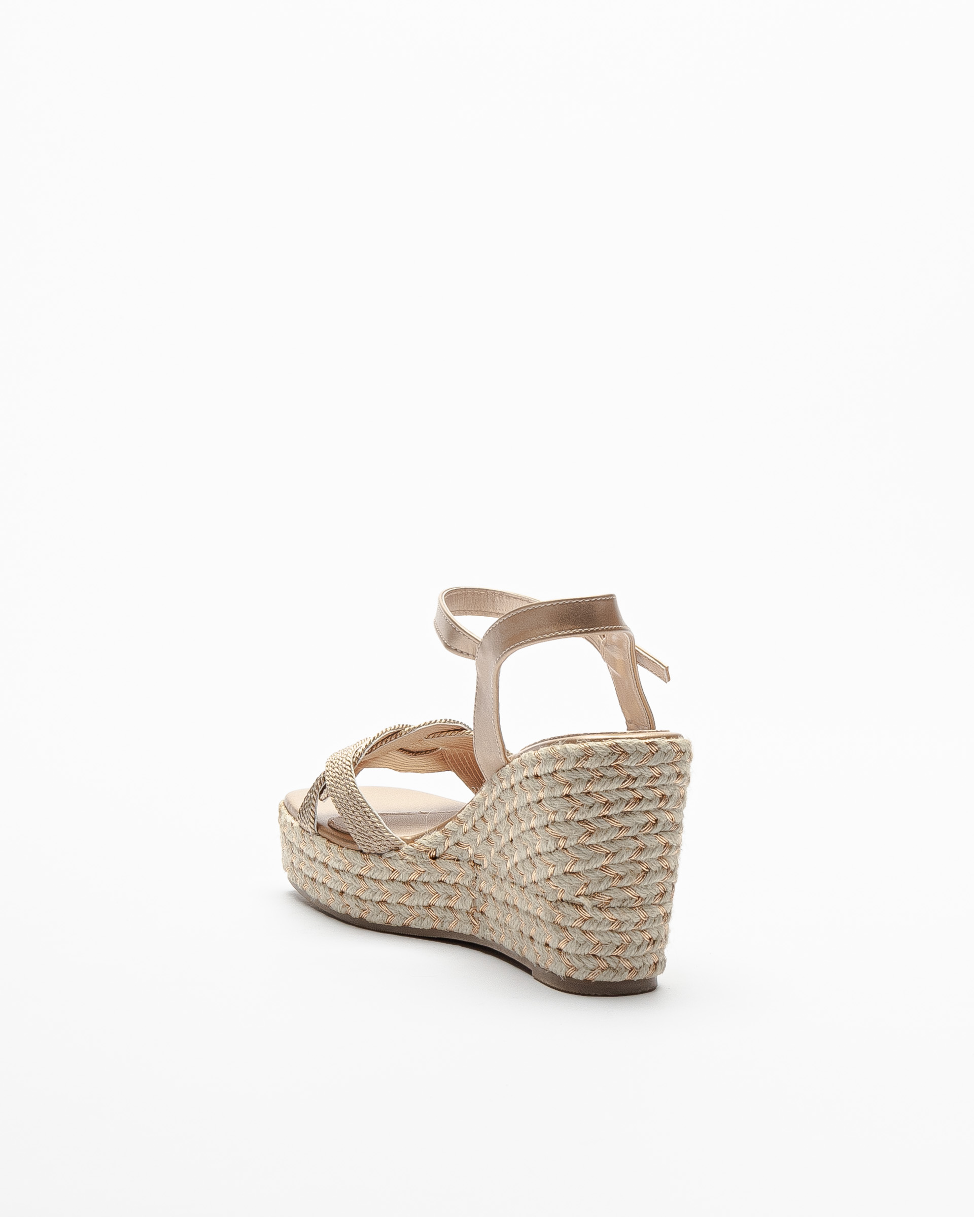 Sandali con zeppa Gloss