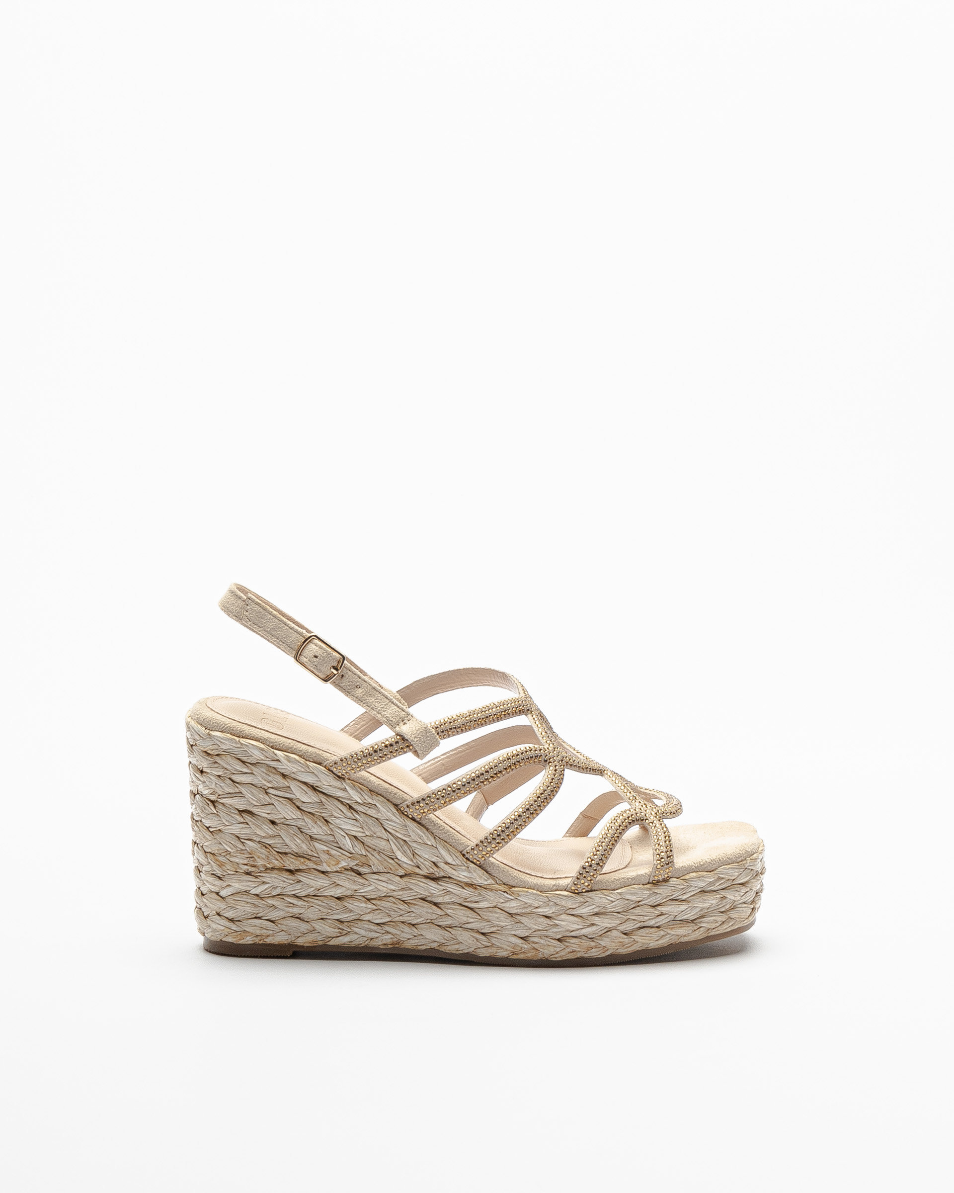 Sandali con zeppa Gloss