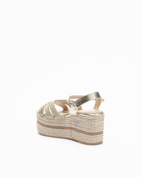 Sandalias con cu�a Gloss