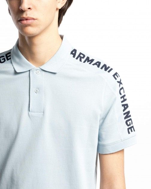 Piquet-Baumwolle-Poloshirt Armani Exchange