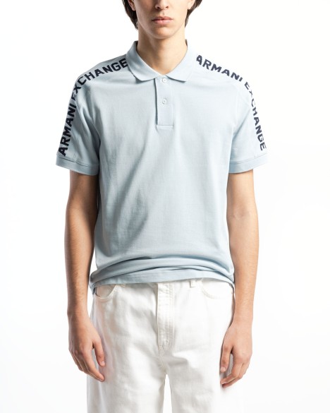 Armani Exchange Polo Shirt in Cotton piqu?