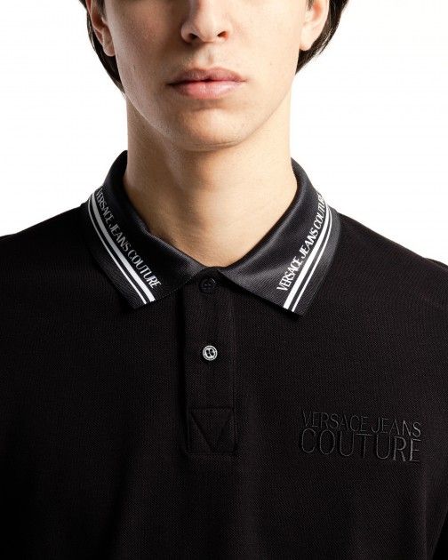 Versace Jeans Couture Polo Shirt in Cotton piqu?