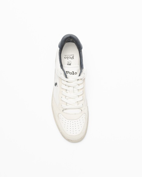 Baskettes blanches Polo Ralph Lauren