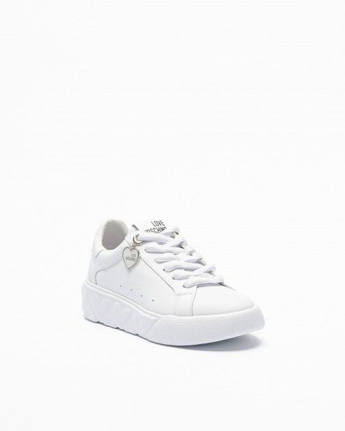 Sneakers bianche Love Moschino
