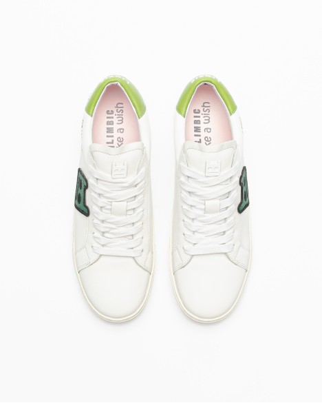 Limbic White sneakers