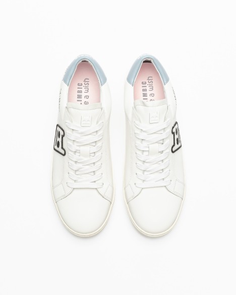 Limbic White sneakers