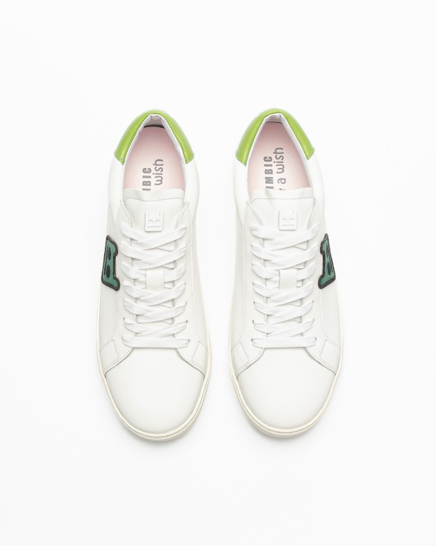 Limbic White sneakers