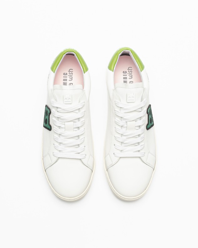 Limbic White sneakers