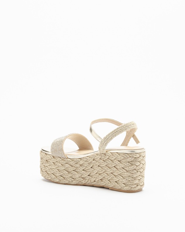 Platform sandalen Gloss