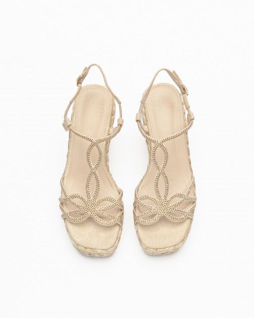 Gloss Wedge sandals