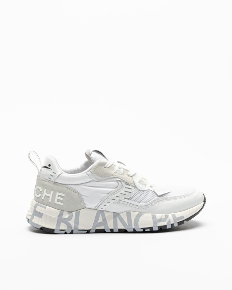 Witte sportschoenen Voile Blanche