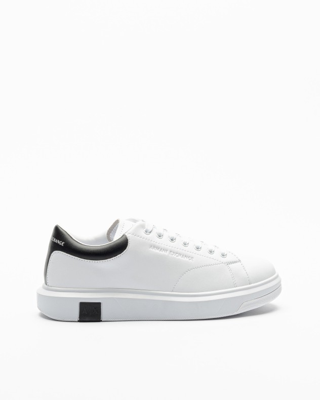 Chaussure armani blanche best sale