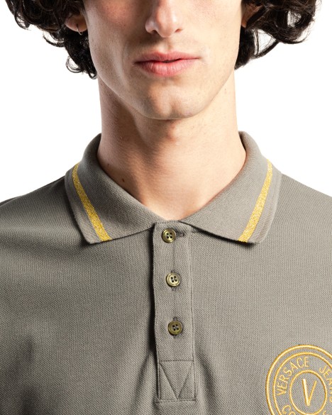 Versace Jeans Couture Polo Shirt in Cotton piqu?