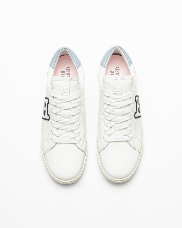 Sapatilhas brancas Limbic