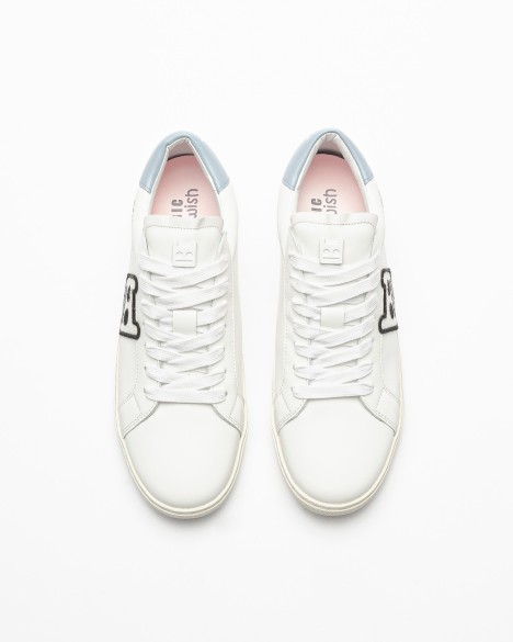 Limbic White sneakers