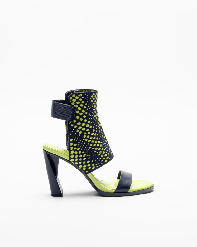 Sandlias salto alto United Nude