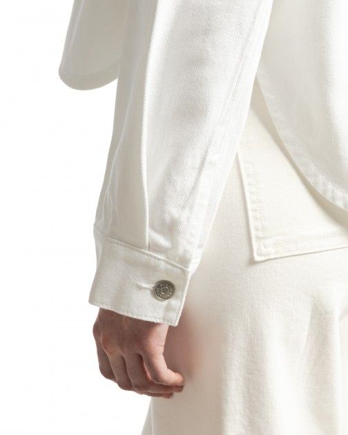 Armani Exchange 3DYB49 White Denim jacket - 5-3DYB49-00 | PROF Online Store