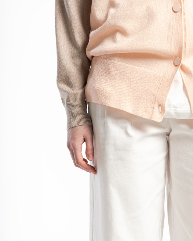 Cappotto lavorato a maglia Armani Exchange