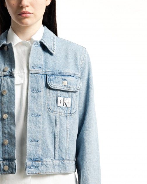 Veste en jean cropped Calvin Klein Jeans