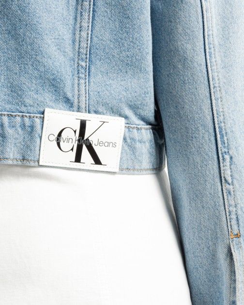 Calvin Klein Jeans Cropped Denim jacket