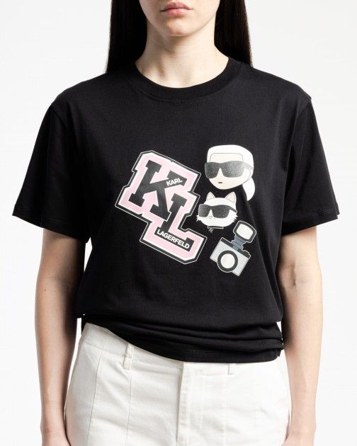 bergroes T-Shirt Karl Lagerfeld