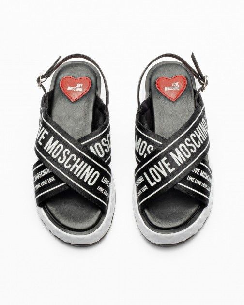 Sandalias de plataforma Love Moschino