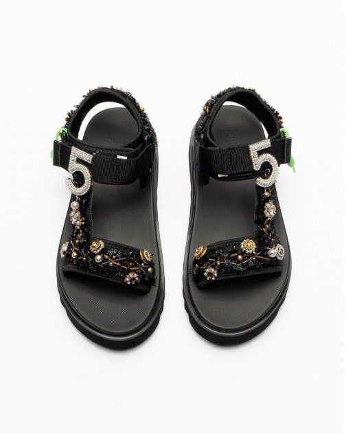 Sandalias de plataforma Nan-Ku Couture
