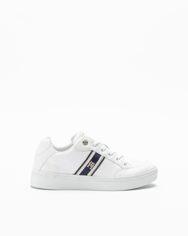 Sapatilhas brancas Tommy Hilfiger