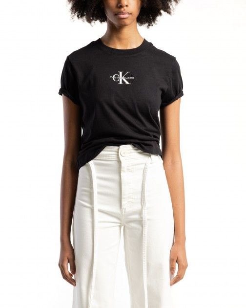 T-shirt Cropped Calvin Klein Jeans