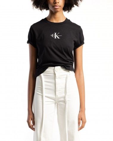 T-shirt con cappuccio Calvin Klein Jeans