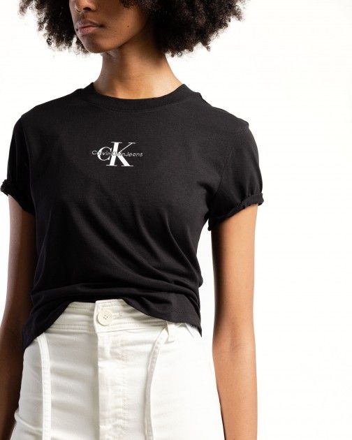 T-shirt con cappuccio Calvin Klein Jeans