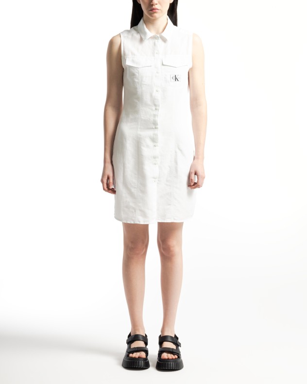 Vestido camiseiro Calvin Klein Jeans
