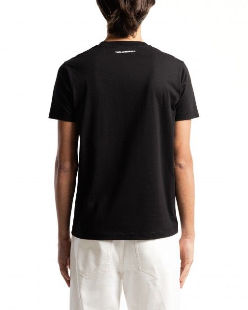 Karl Lagerfeld 755061 Black T-shirt - 192-755061-01 | PROF Online Store